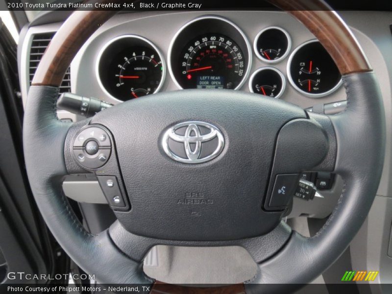  2010 Tundra Platinum CrewMax 4x4 Steering Wheel