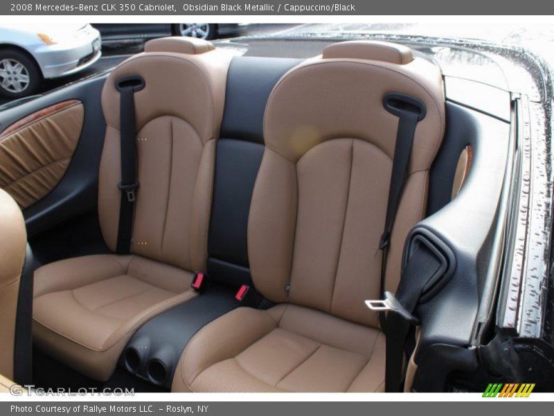 Rear Seat of 2008 CLK 350 Cabriolet