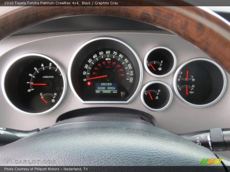  2010 Tundra Platinum CrewMax 4x4 Platinum CrewMax 4x4 Gauges
