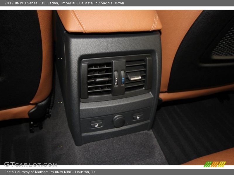 Imperial Blue Metallic / Saddle Brown 2012 BMW 3 Series 335i Sedan