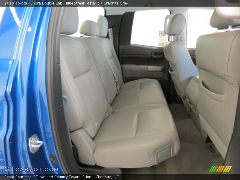 Blue Streak Metallic / Graphite Gray 2010 Toyota Tundra Double Cab