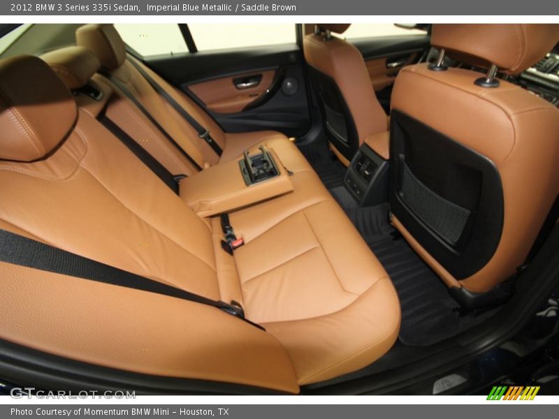 Imperial Blue Metallic / Saddle Brown 2012 BMW 3 Series 335i Sedan