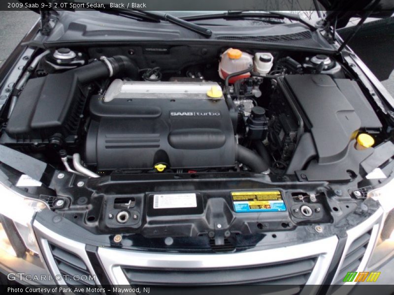  2009 9-3 2.0T Sport Sedan Engine - 2.0 Liter Turbocharged DOHC 16-Valve 4 Cylinder