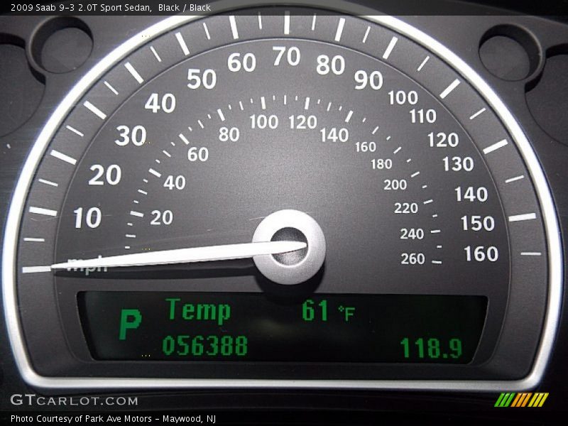  2009 9-3 2.0T Sport Sedan 2.0T Sport Sedan Gauges