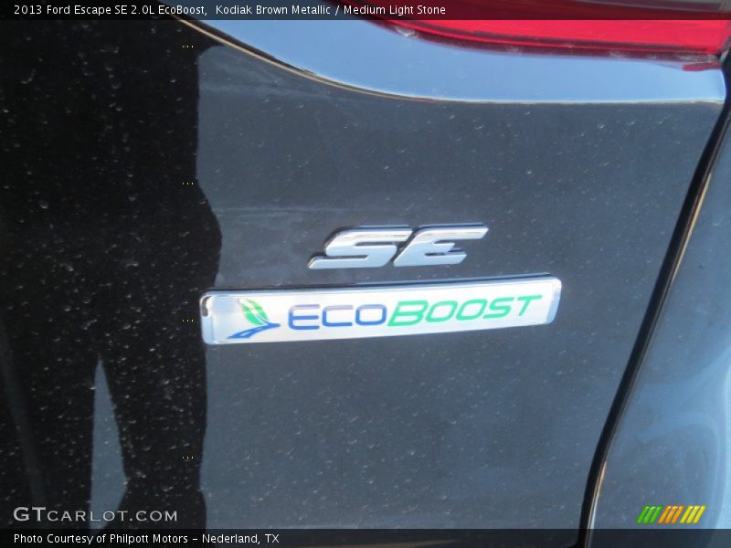 Kodiak Brown Metallic / Medium Light Stone 2013 Ford Escape SE 2.0L EcoBoost