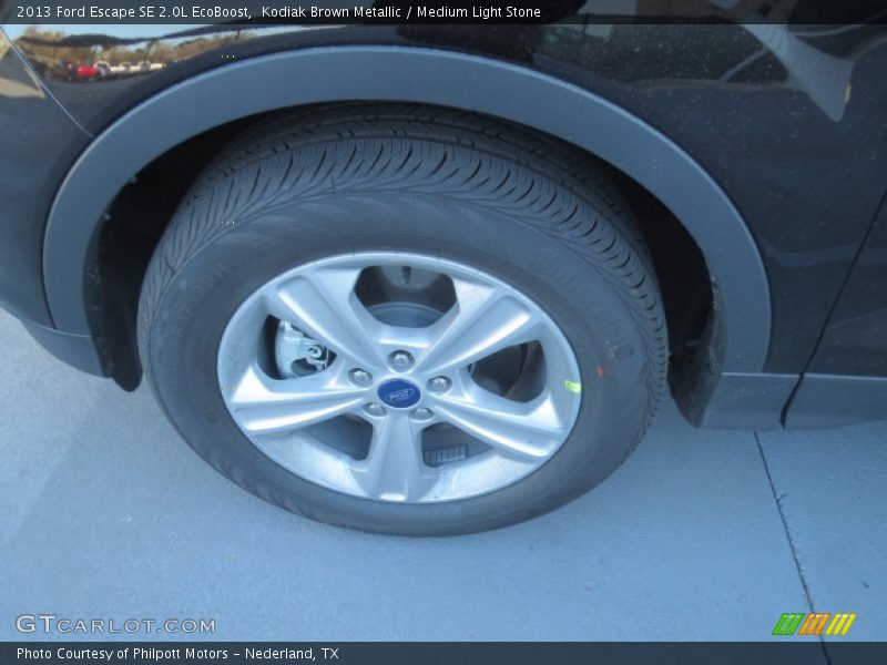 Kodiak Brown Metallic / Medium Light Stone 2013 Ford Escape SE 2.0L EcoBoost