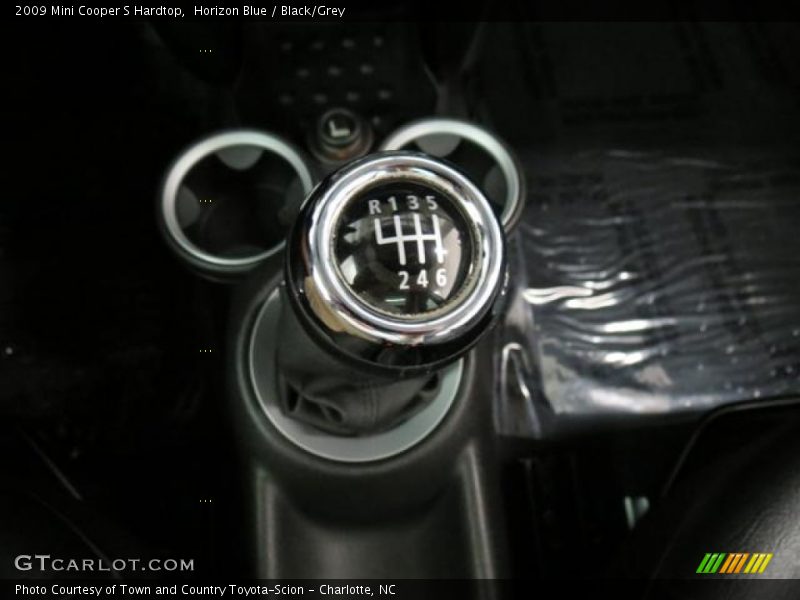 Horizon Blue / Black/Grey 2009 Mini Cooper S Hardtop