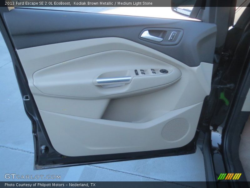 Kodiak Brown Metallic / Medium Light Stone 2013 Ford Escape SE 2.0L EcoBoost