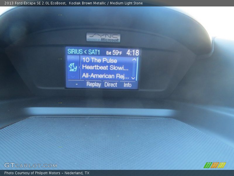 Kodiak Brown Metallic / Medium Light Stone 2013 Ford Escape SE 2.0L EcoBoost