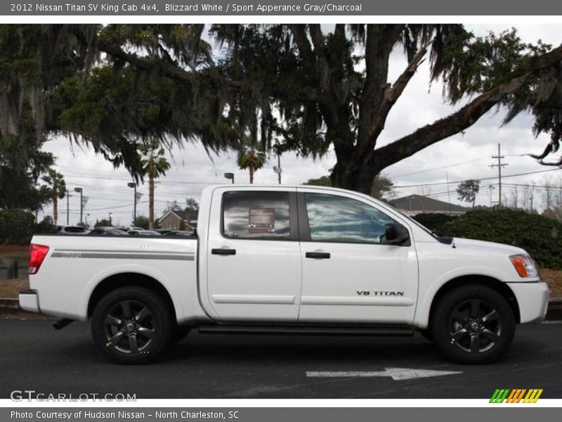  2012 Titan SV King Cab 4x4 Blizzard White