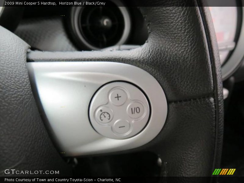 Horizon Blue / Black/Grey 2009 Mini Cooper S Hardtop