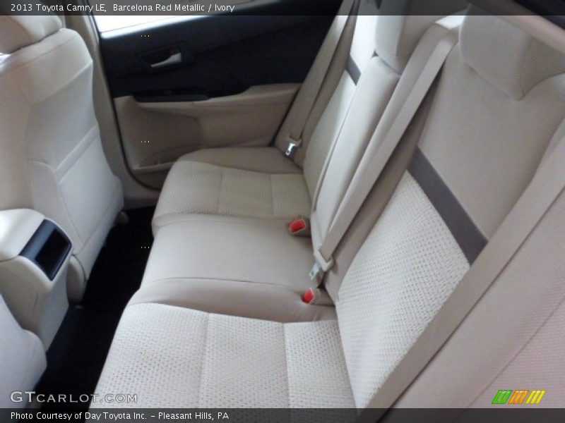 Barcelona Red Metallic / Ivory 2013 Toyota Camry LE