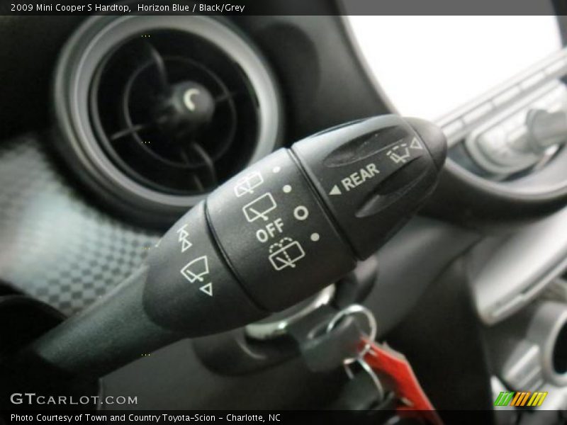 Horizon Blue / Black/Grey 2009 Mini Cooper S Hardtop