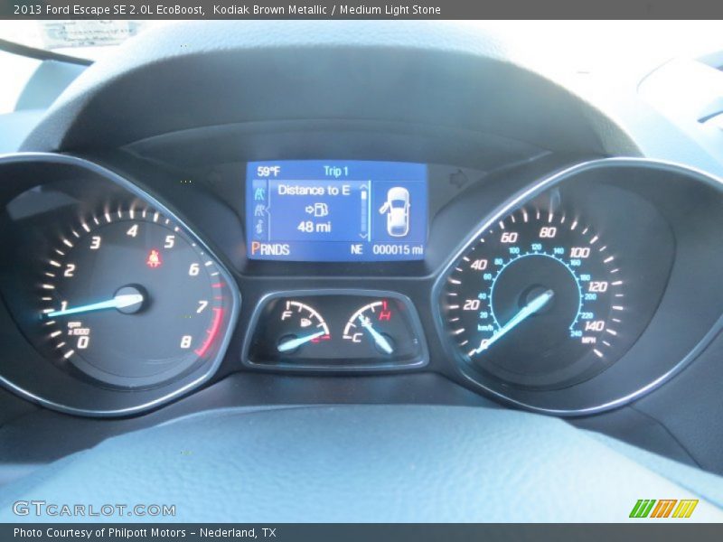 Kodiak Brown Metallic / Medium Light Stone 2013 Ford Escape SE 2.0L EcoBoost