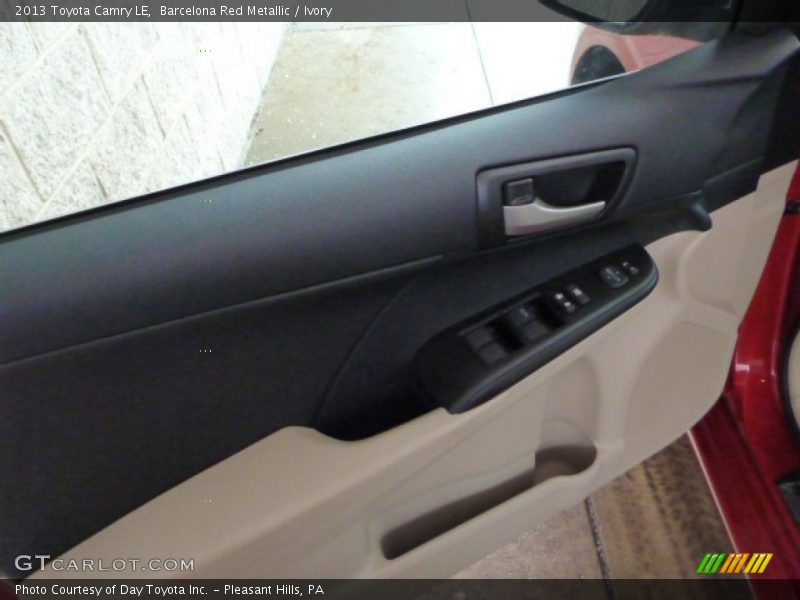 Barcelona Red Metallic / Ivory 2013 Toyota Camry LE