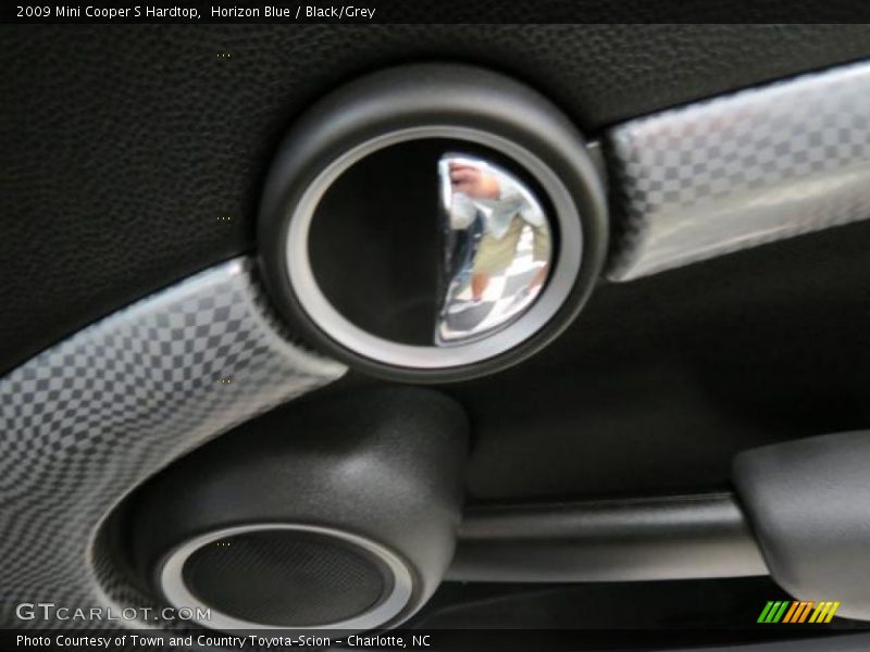 Horizon Blue / Black/Grey 2009 Mini Cooper S Hardtop