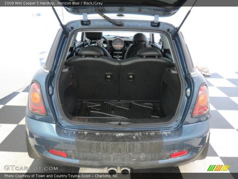 Horizon Blue / Black/Grey 2009 Mini Cooper S Hardtop