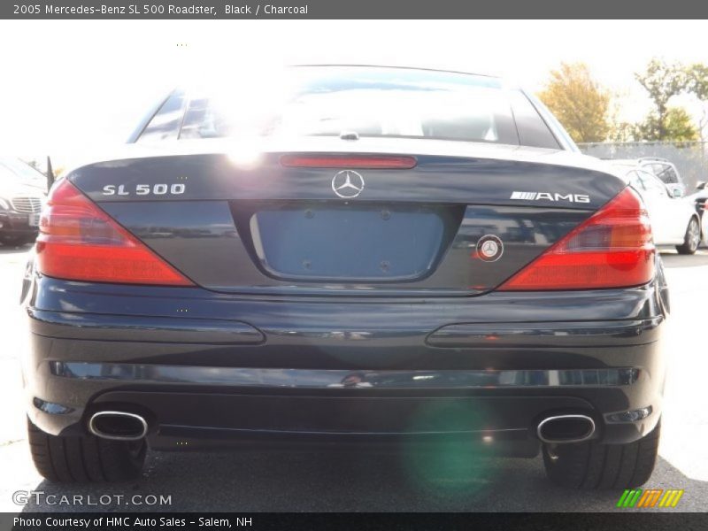 Black / Charcoal 2005 Mercedes-Benz SL 500 Roadster