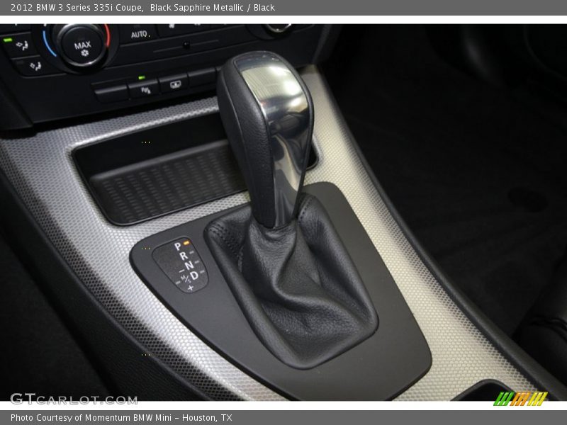 Black Sapphire Metallic / Black 2012 BMW 3 Series 335i Coupe