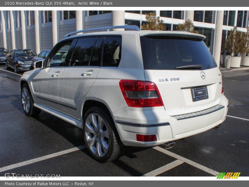 Arctic White / Black 2010 Mercedes-Benz GLK 350 4Matic