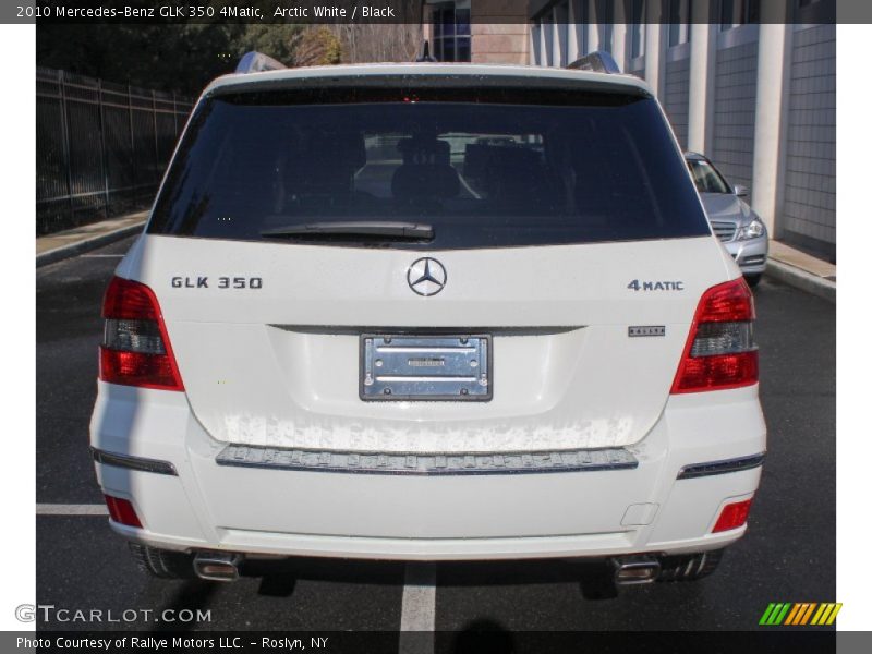 Arctic White / Black 2010 Mercedes-Benz GLK 350 4Matic