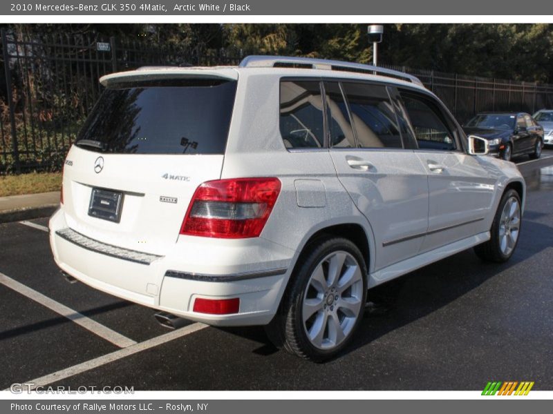 Arctic White / Black 2010 Mercedes-Benz GLK 350 4Matic