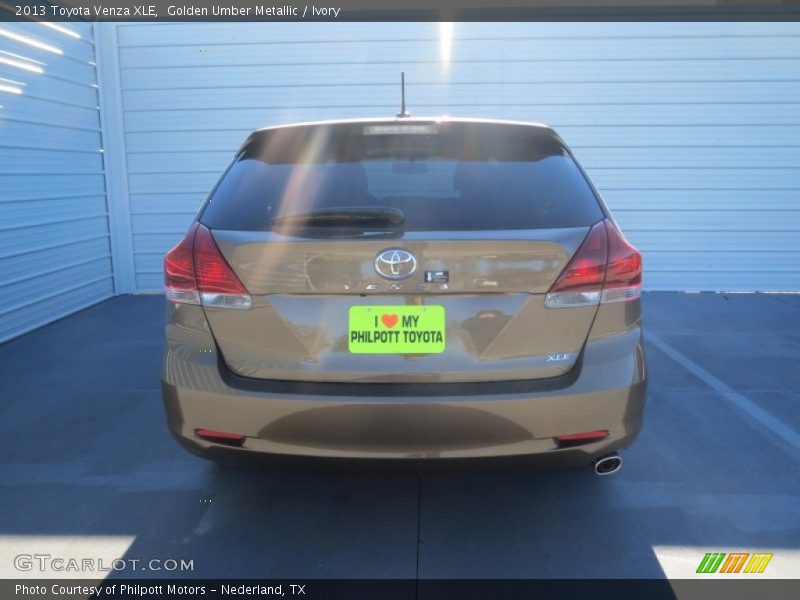 Golden Umber Metallic / Ivory 2013 Toyota Venza XLE