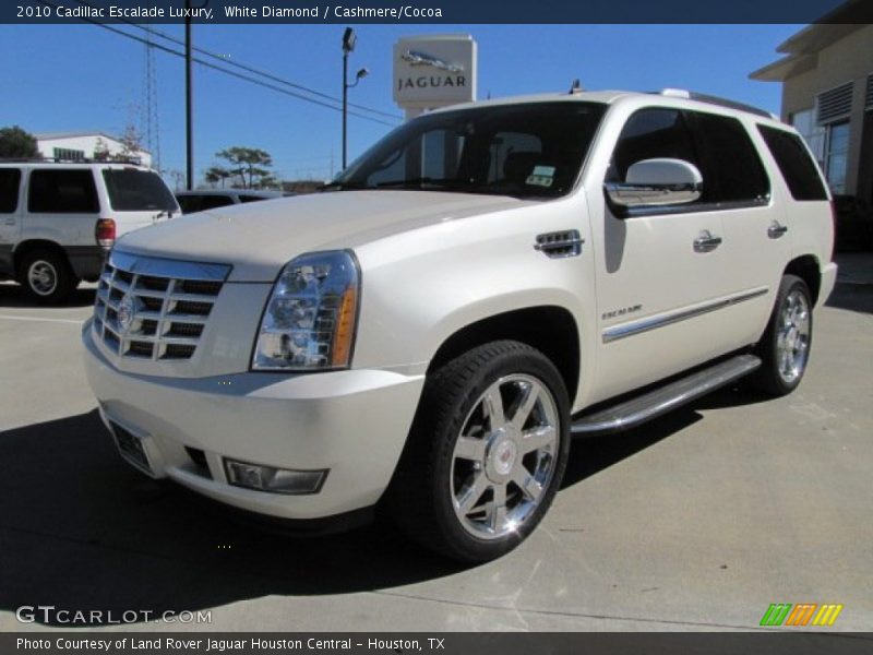 White Diamond / Cashmere/Cocoa 2010 Cadillac Escalade Luxury