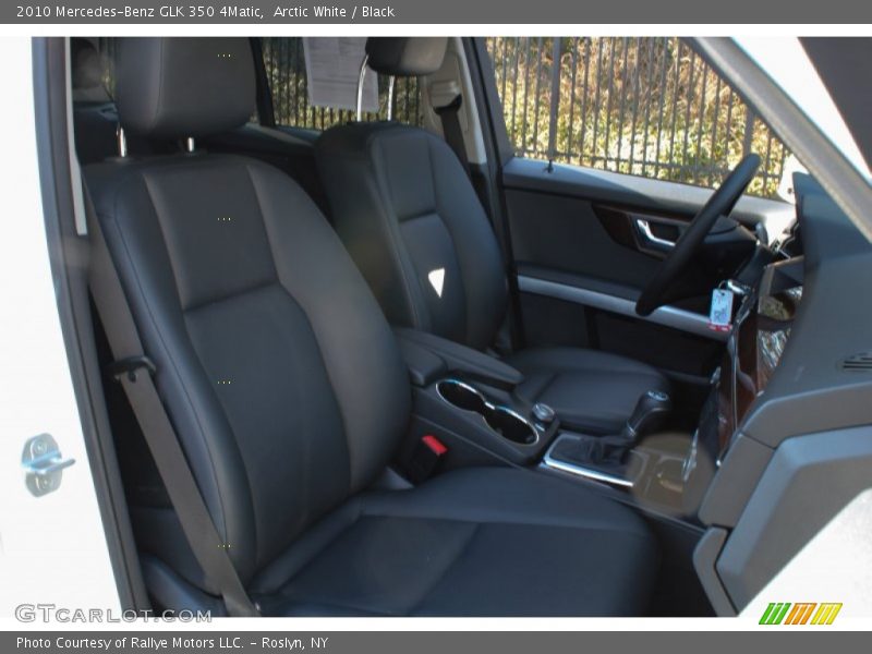 Arctic White / Black 2010 Mercedes-Benz GLK 350 4Matic