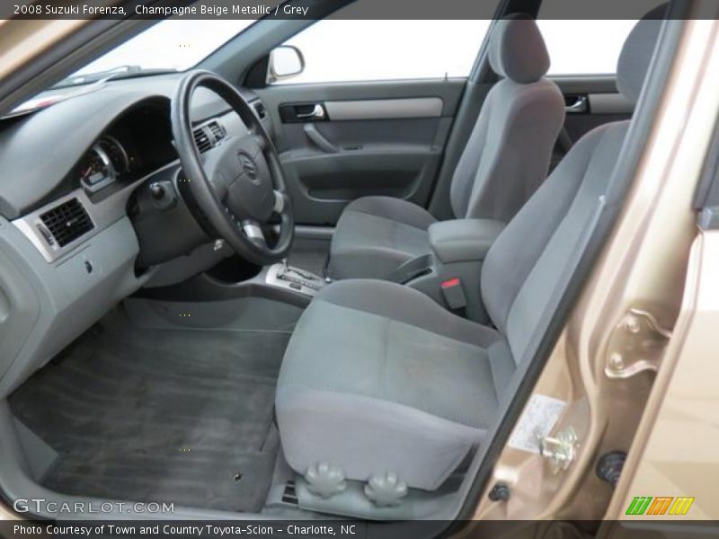 Front Seat of 2008 Forenza 