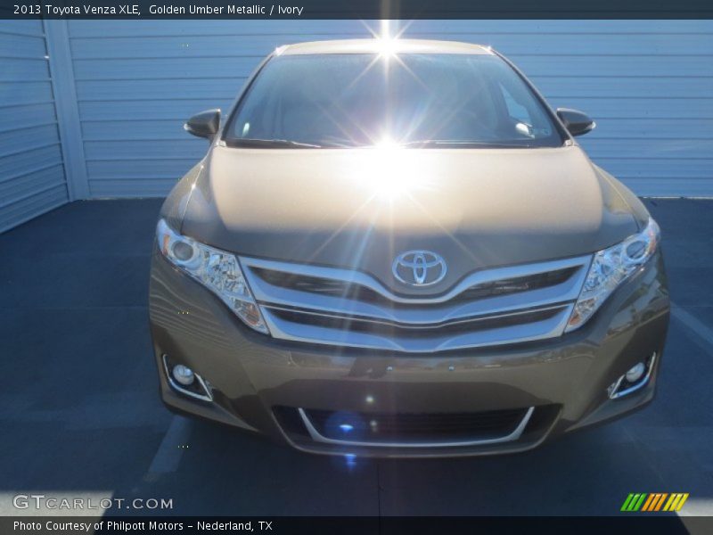 Golden Umber Metallic / Ivory 2013 Toyota Venza XLE