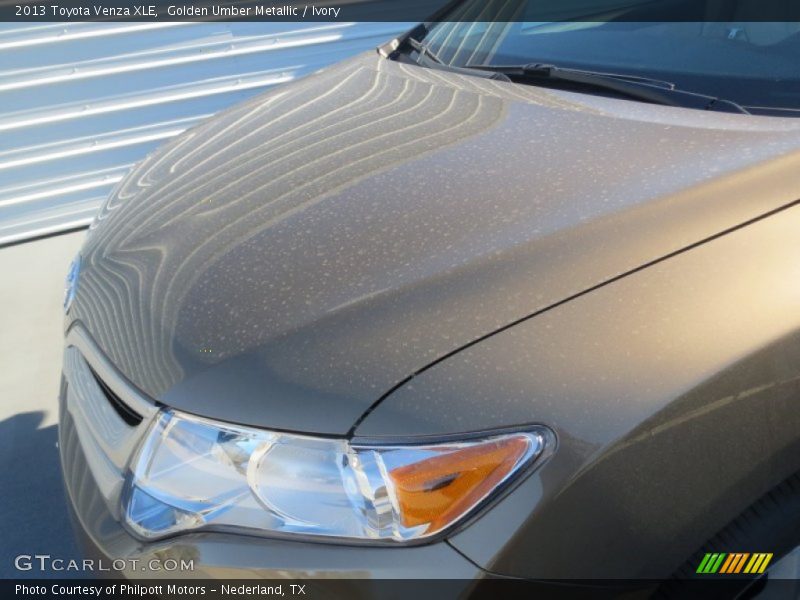 Golden Umber Metallic / Ivory 2013 Toyota Venza XLE