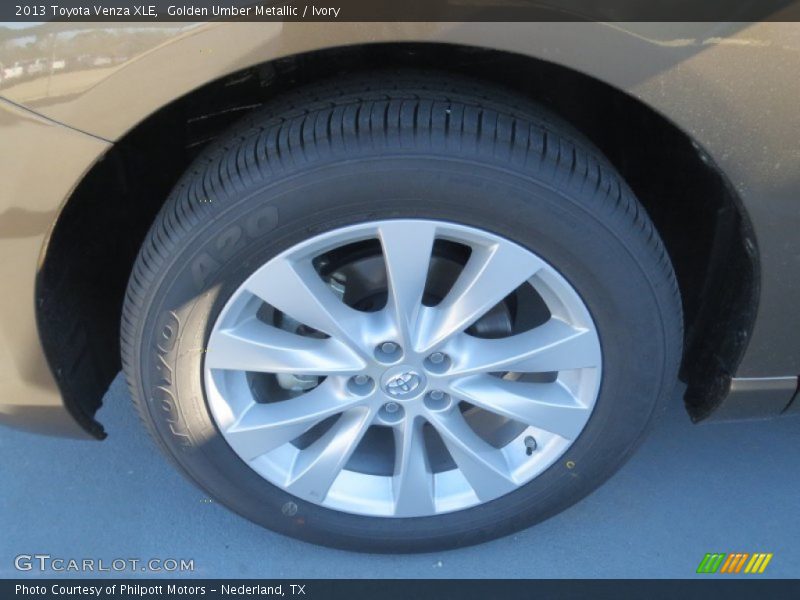 Golden Umber Metallic / Ivory 2013 Toyota Venza XLE