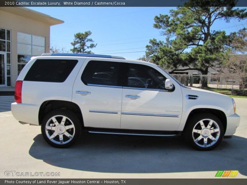 White Diamond / Cashmere/Cocoa 2010 Cadillac Escalade Luxury