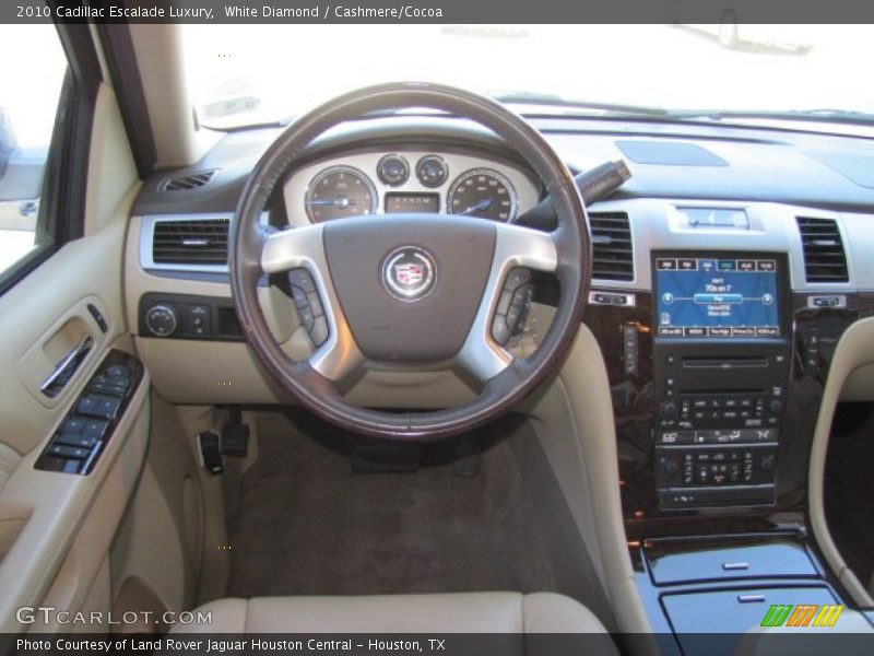 White Diamond / Cashmere/Cocoa 2010 Cadillac Escalade Luxury