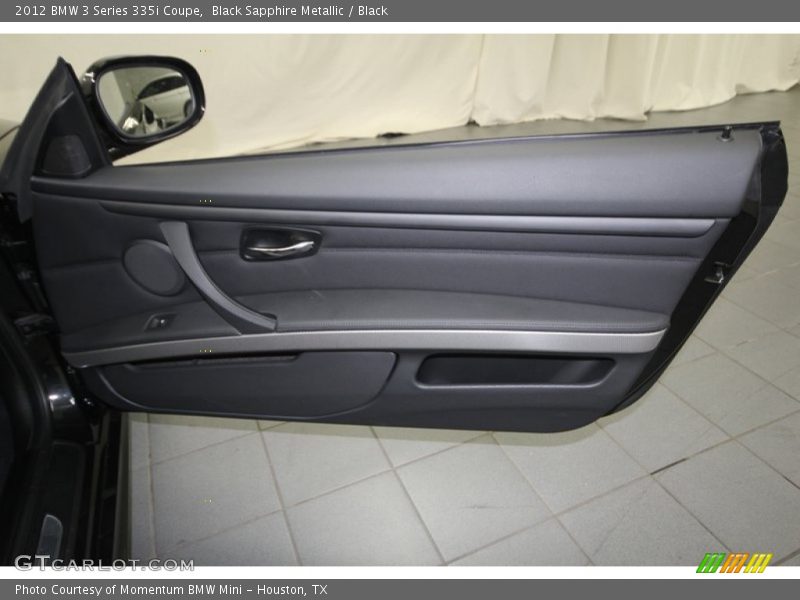 Black Sapphire Metallic / Black 2012 BMW 3 Series 335i Coupe
