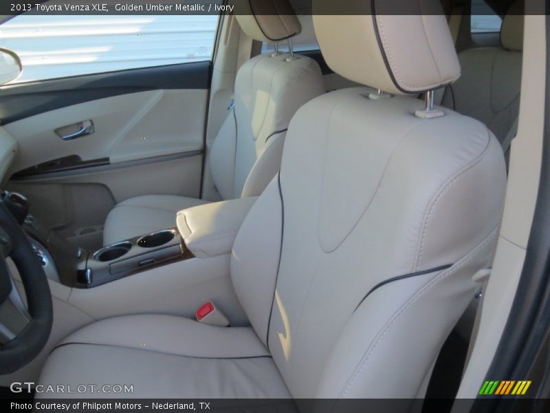 Golden Umber Metallic / Ivory 2013 Toyota Venza XLE