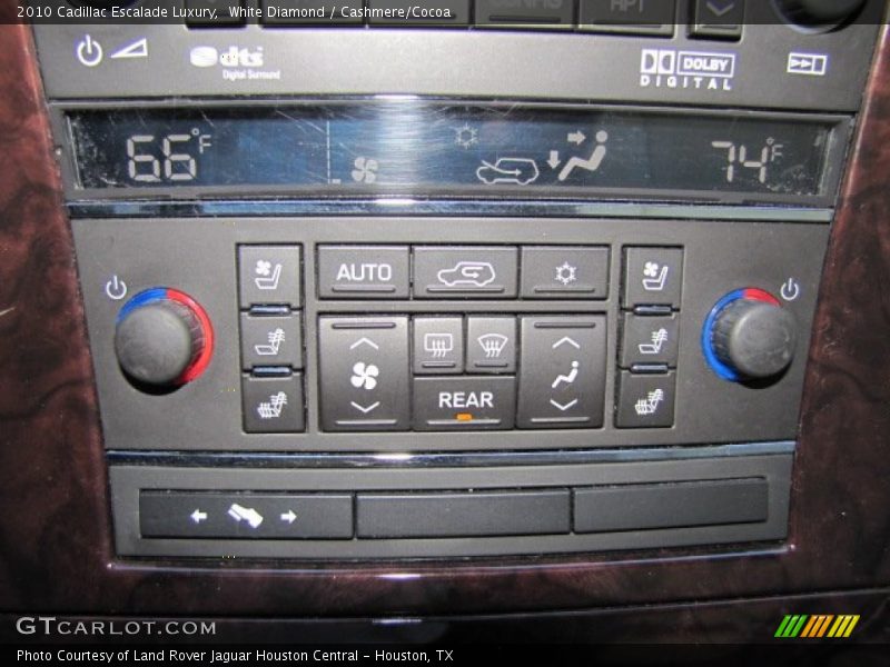 White Diamond / Cashmere/Cocoa 2010 Cadillac Escalade Luxury