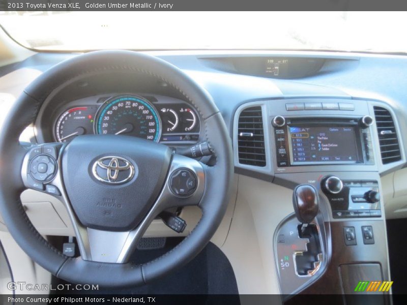 Golden Umber Metallic / Ivory 2013 Toyota Venza XLE
