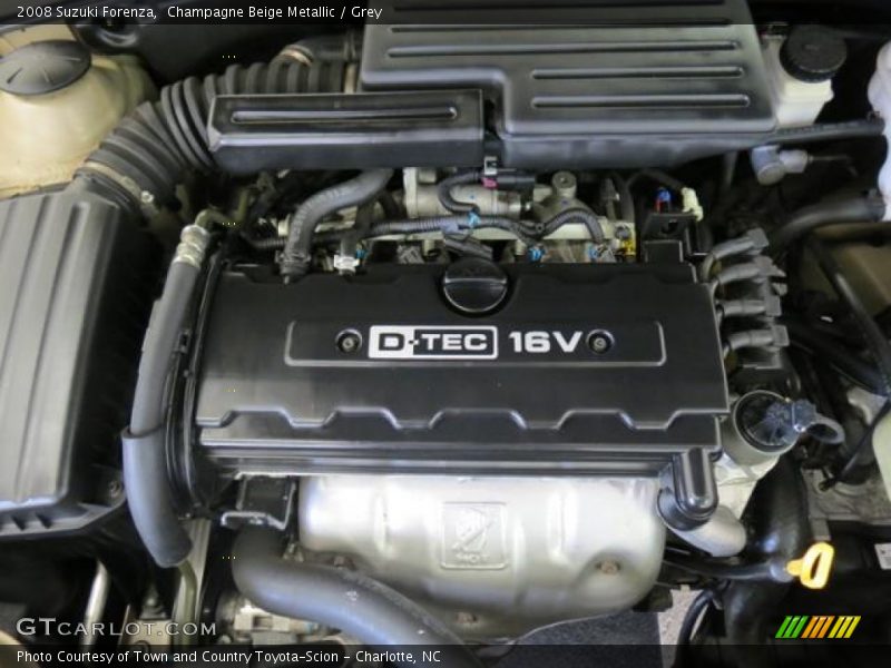  2008 Forenza  Engine - 2.0 Liter DOHC 16-Valve 4 Cylinder