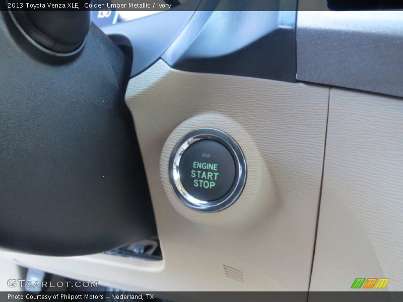 Golden Umber Metallic / Ivory 2013 Toyota Venza XLE