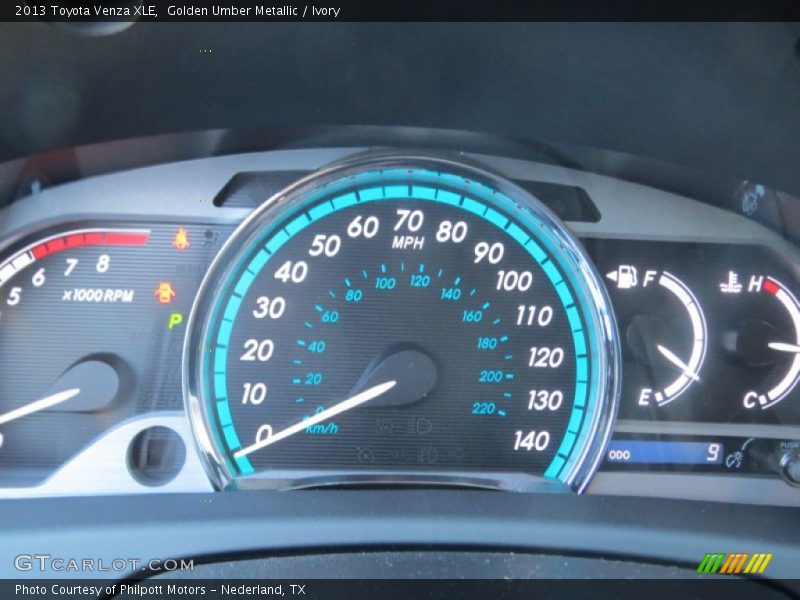 Golden Umber Metallic / Ivory 2013 Toyota Venza XLE