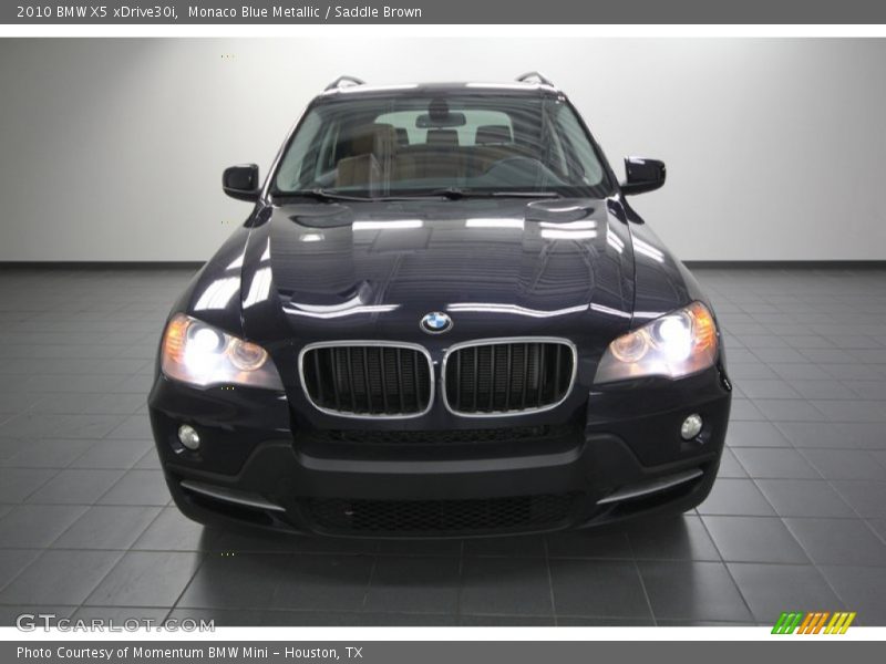 Monaco Blue Metallic / Saddle Brown 2010 BMW X5 xDrive30i