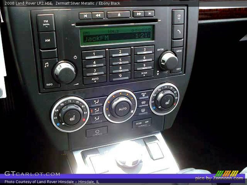 Zermatt Silver Metallic / Ebony Black 2008 Land Rover LR2 HSE