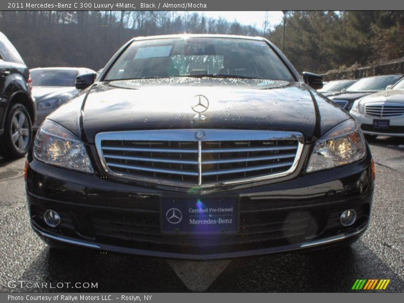 Black / Almond/Mocha 2011 Mercedes-Benz C 300 Luxury 4Matic