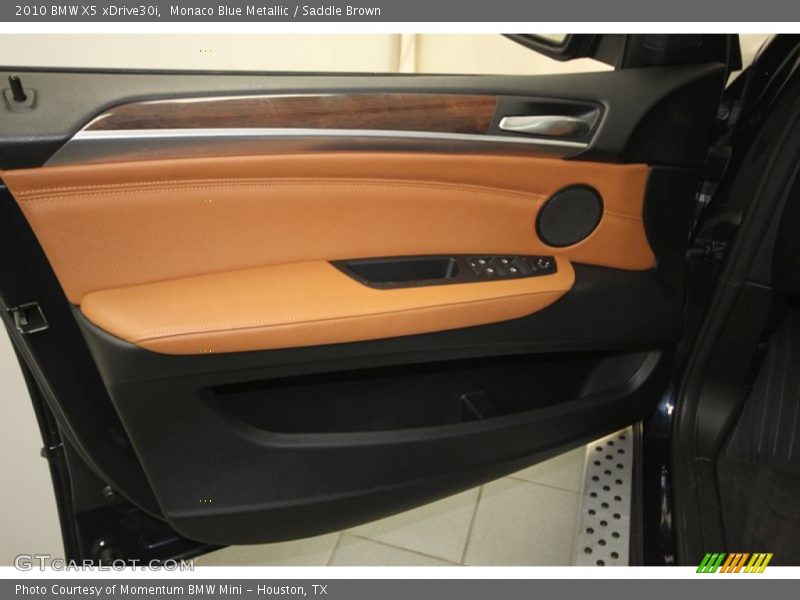 Monaco Blue Metallic / Saddle Brown 2010 BMW X5 xDrive30i
