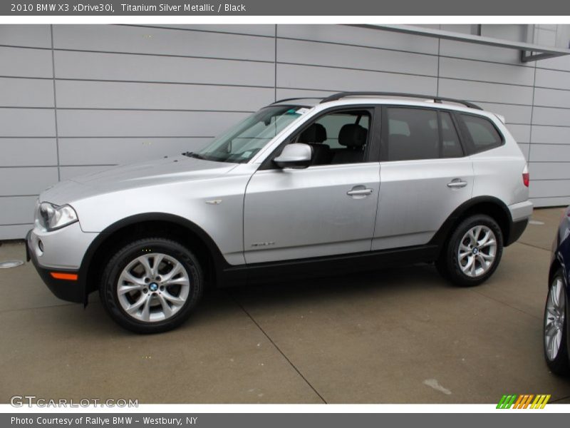  2010 X3 xDrive30i Titanium Silver Metallic