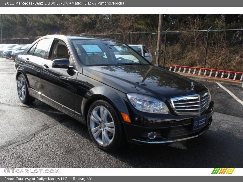 Black / Almond/Mocha 2011 Mercedes-Benz C 300 Luxury 4Matic