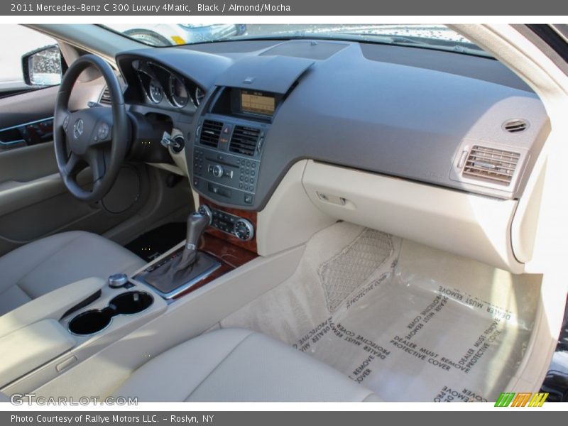 Black / Almond/Mocha 2011 Mercedes-Benz C 300 Luxury 4Matic