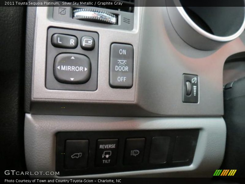 Controls of 2011 Sequoia Platinum